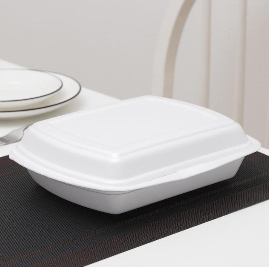 товар Ланч-бокс ВПС LB-1 (белый) 250х195х68 мм LB-1W